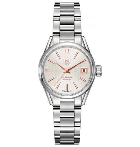 TAG Heuer Carrera Calibre 9 28 Stainless Steel / Silver / Bracelet